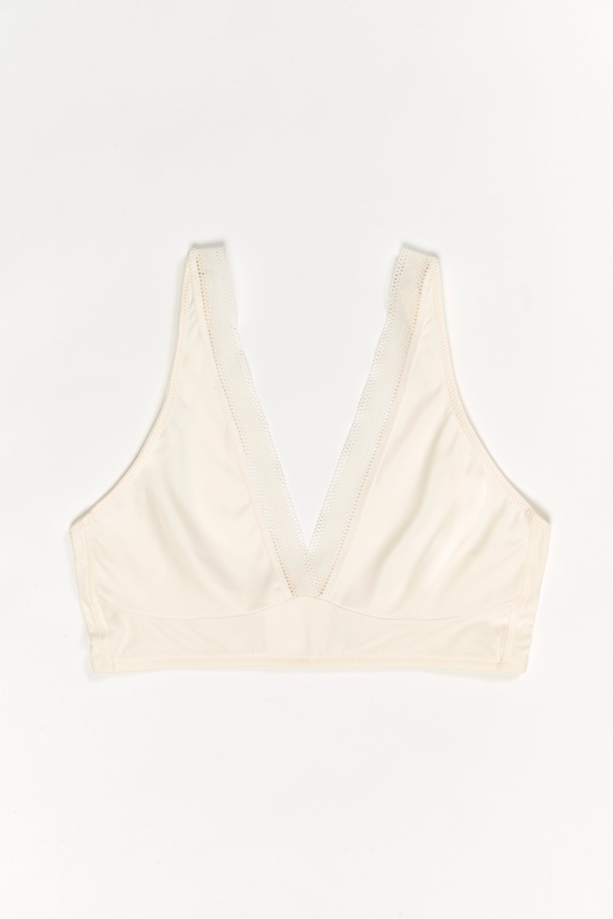 Nano Soft Cup Plunge Bra | Plaster