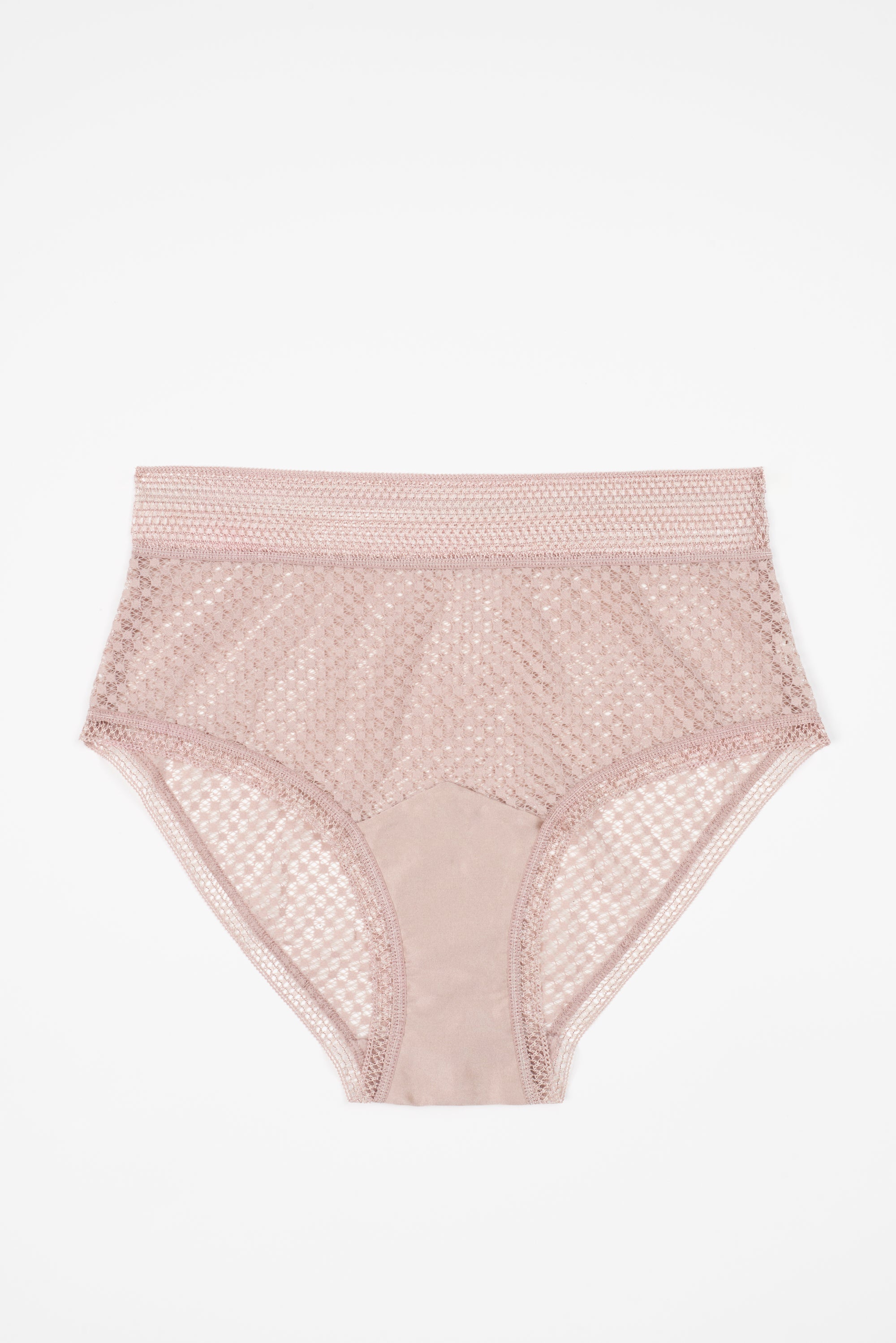 Bella High Waist Brief | Vintage Rose