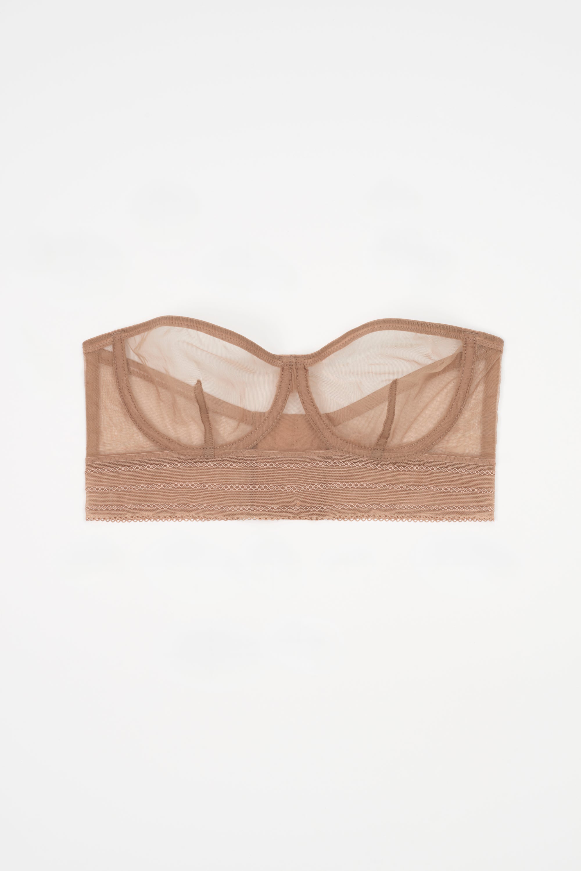 Bare Underwire Strapless Bra | Mocha