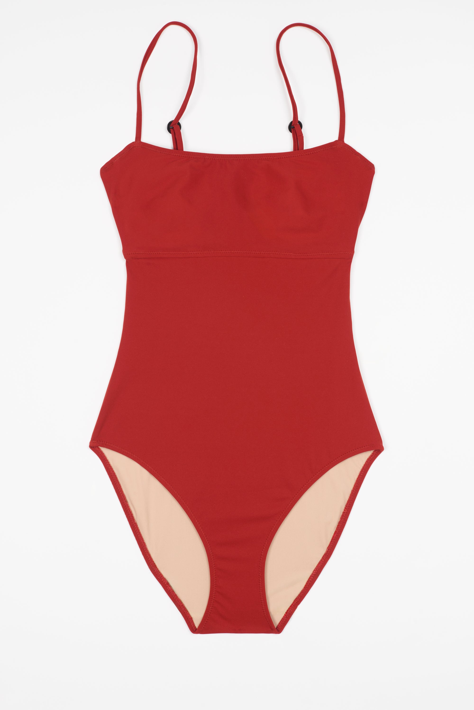 Essential U/W Cut Out One Piece Suit | Crimson