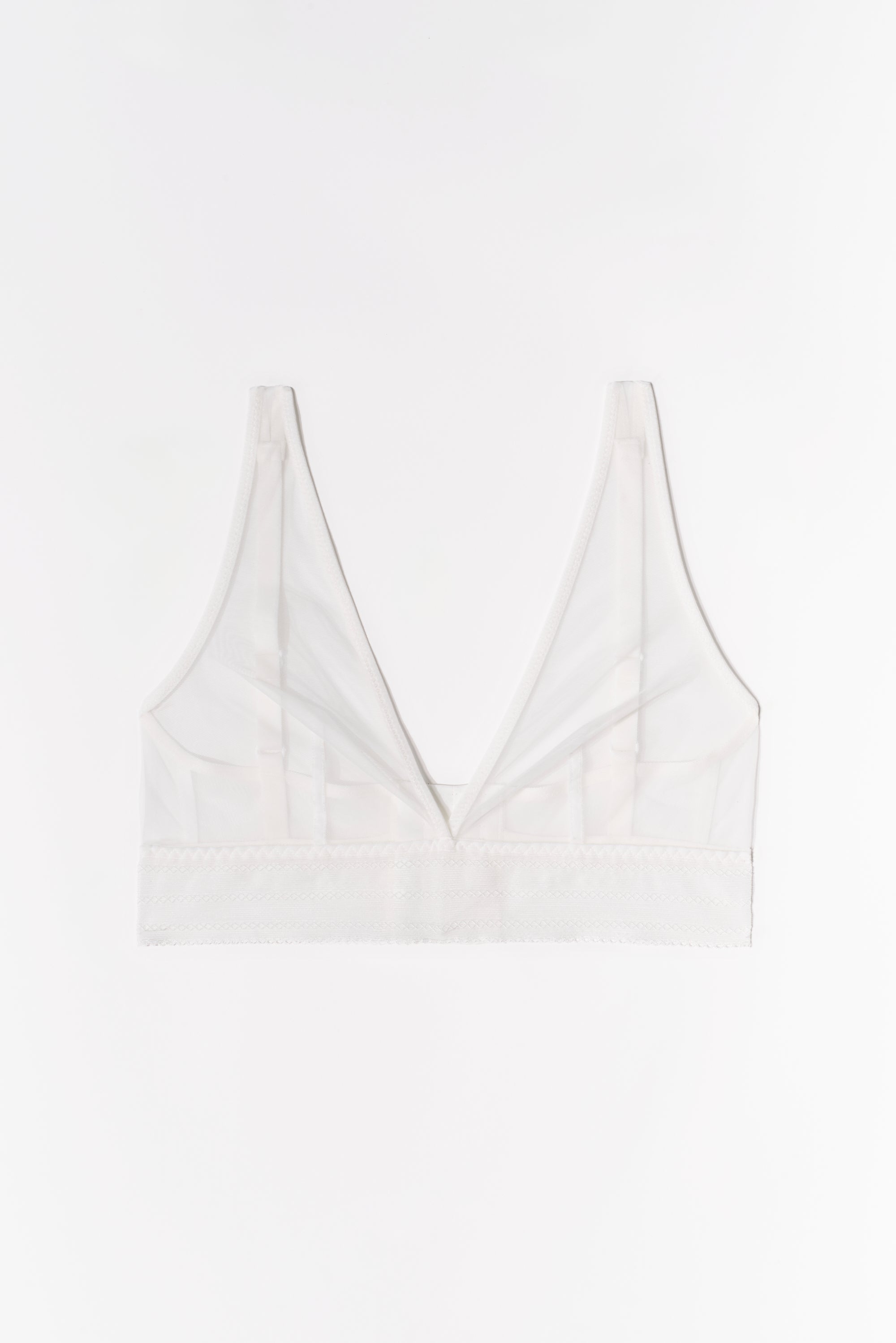 Bare Soft Plunge Bra | Off White