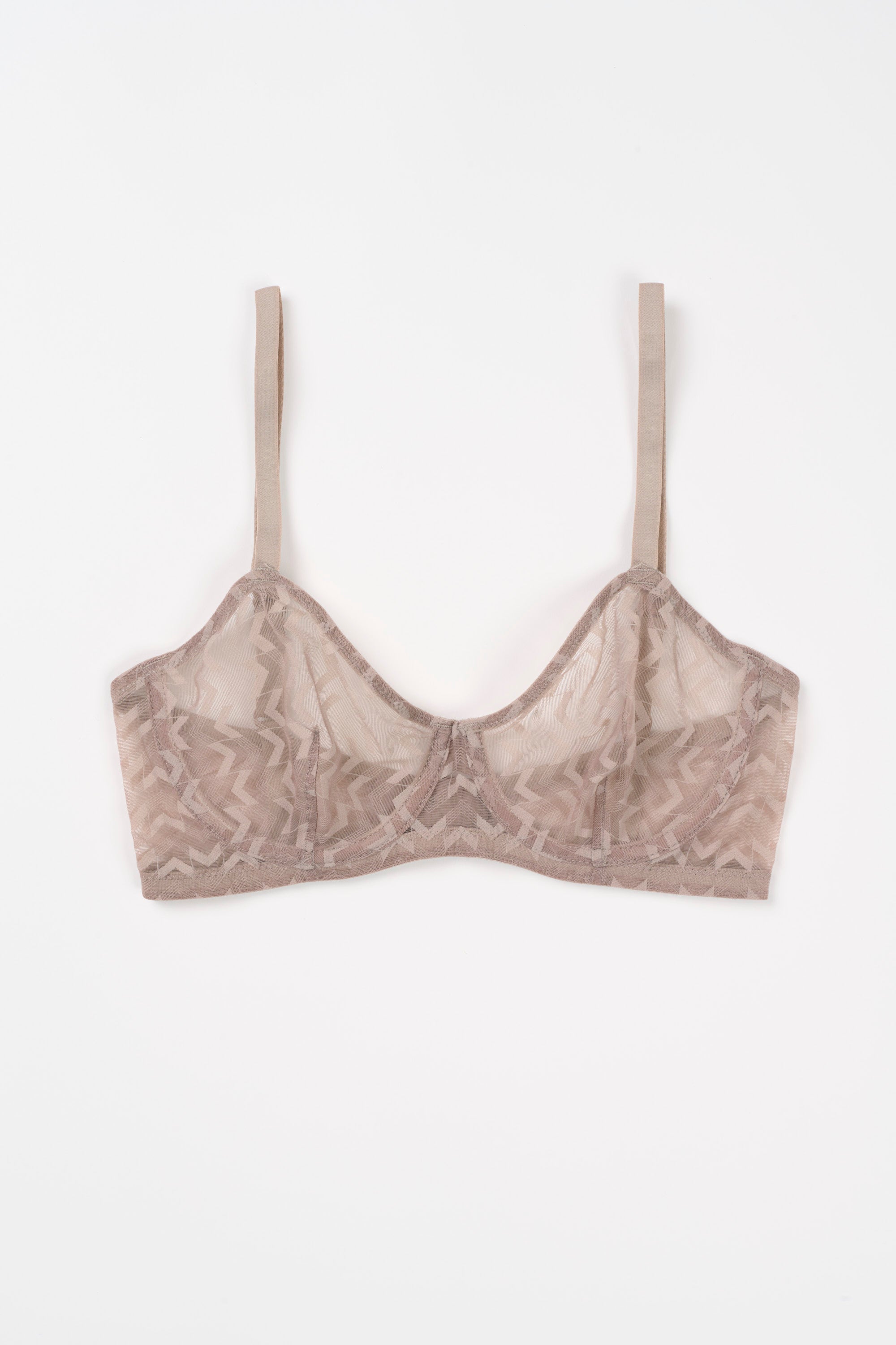 Electra Underwire Bra | Taupe