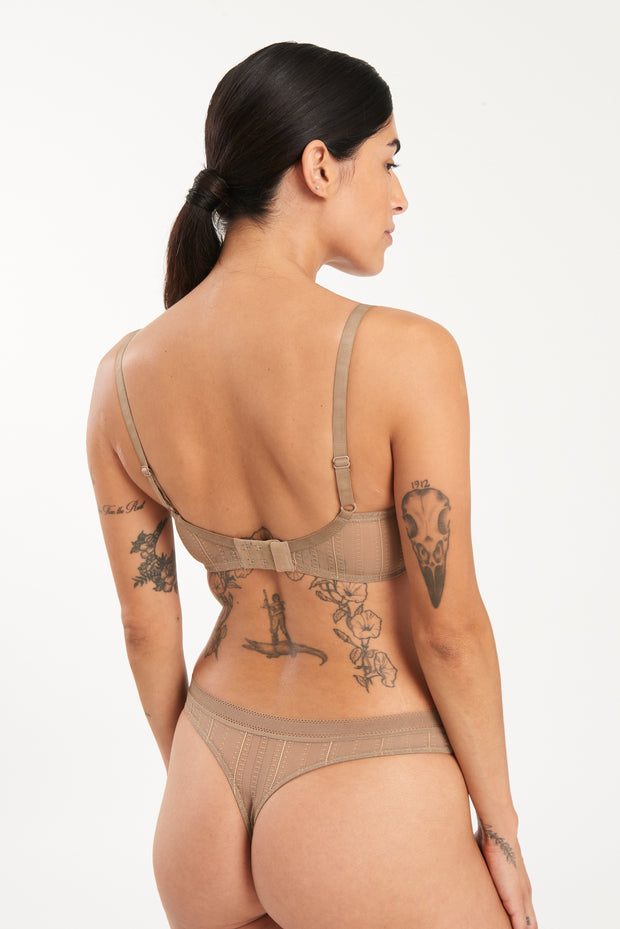 Izzy Thong | Taupe
