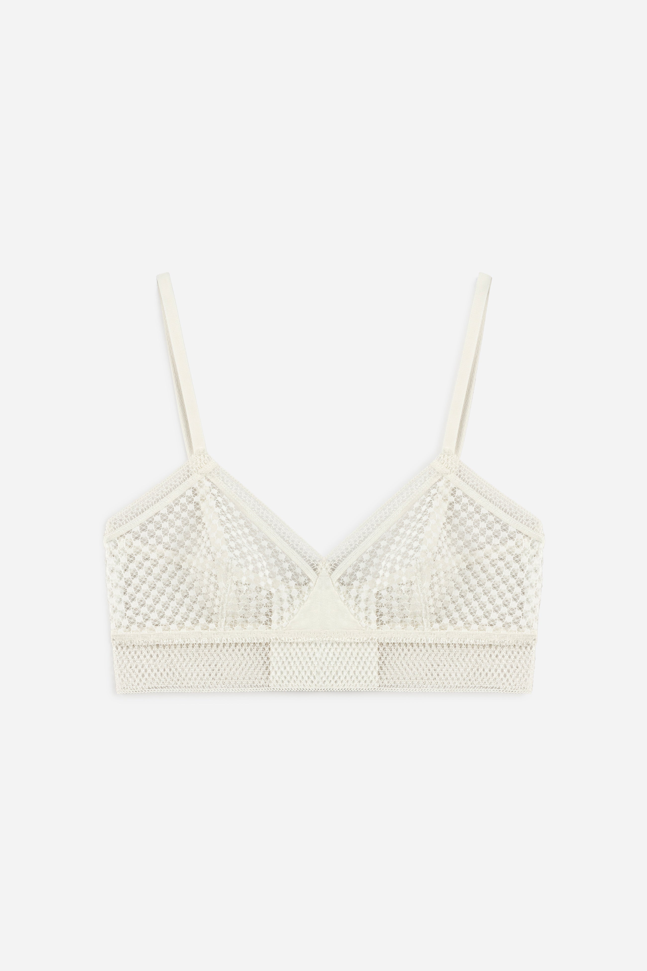 Bella Soft Cup Triangle Bra | Ivory