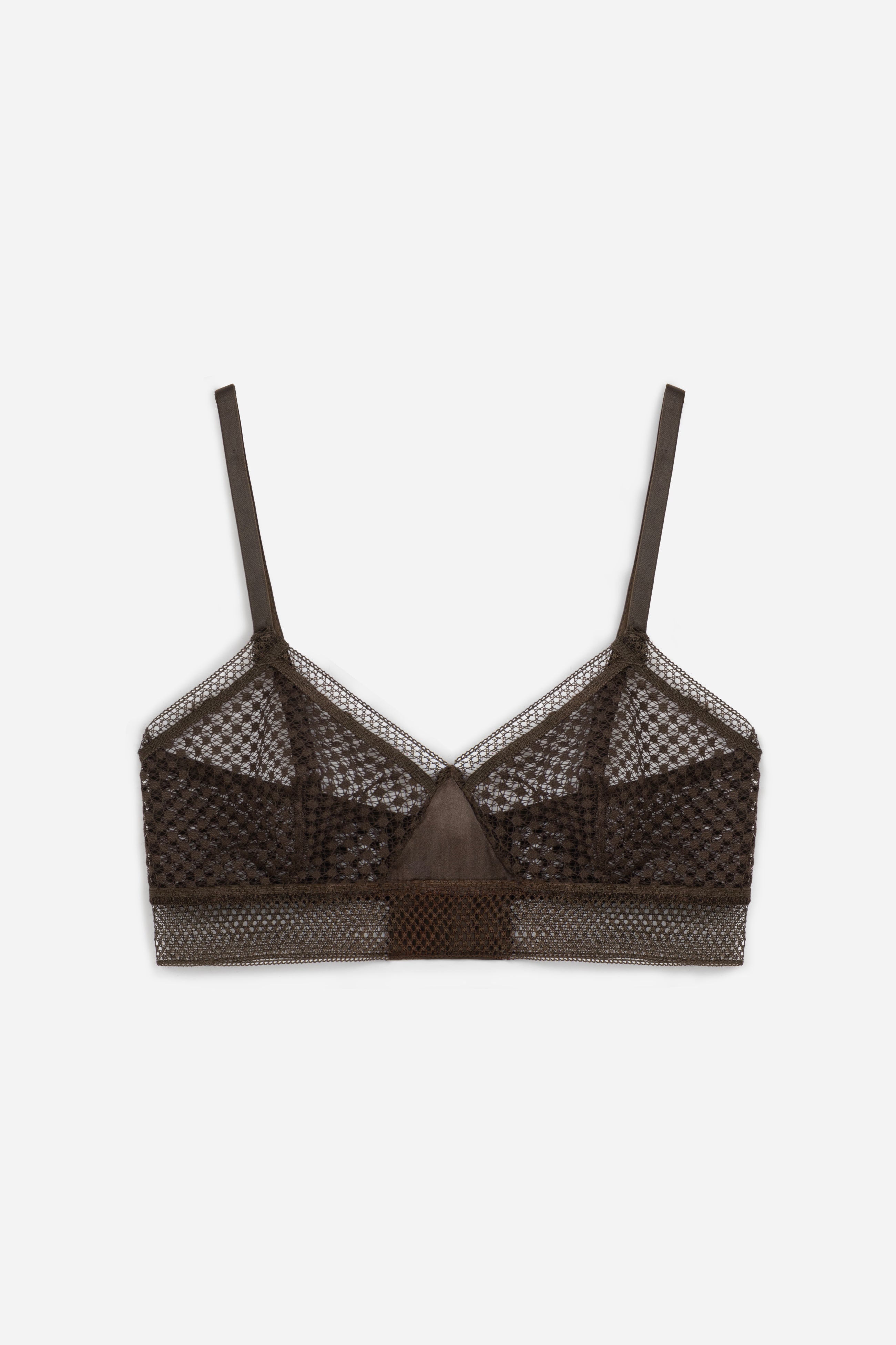 Bella Soft Cup Triangle Bra | Turkish Coffee