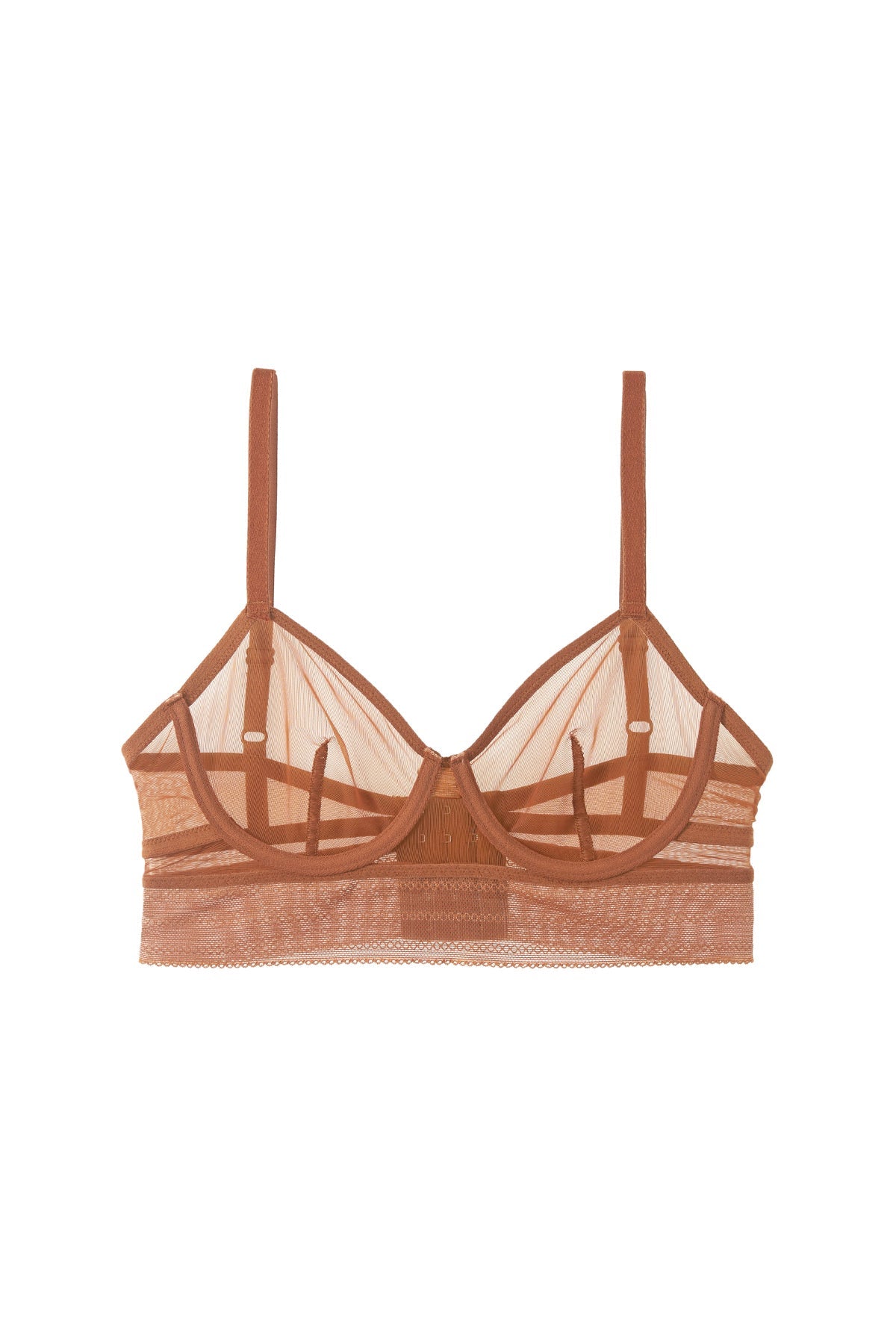 Bare Underwire Full Cup Longline Bra | Ginger