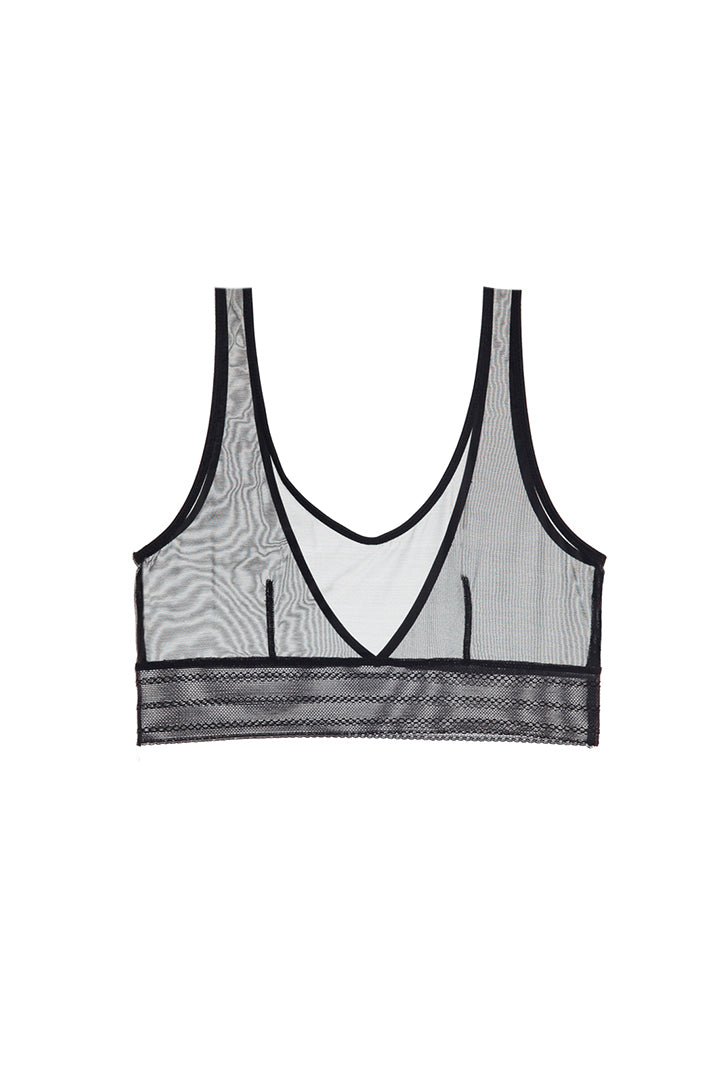 Bare Soft Sporty Bra | Black
