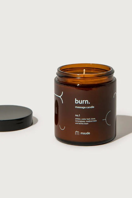 Maude Burn No.1 - Soy Massage Oil Candle | Accessories