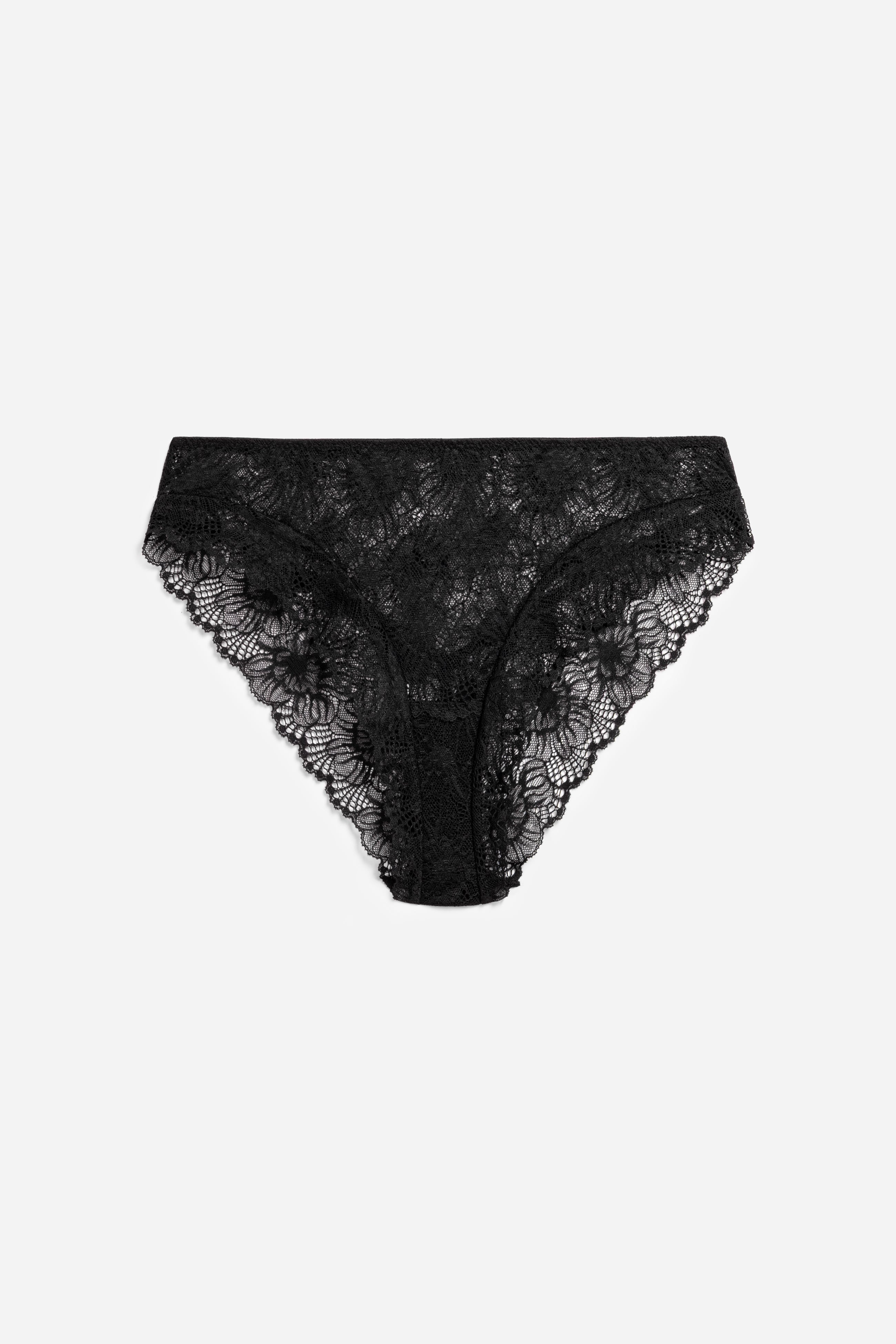 Zinnia Bikini Brief | Black