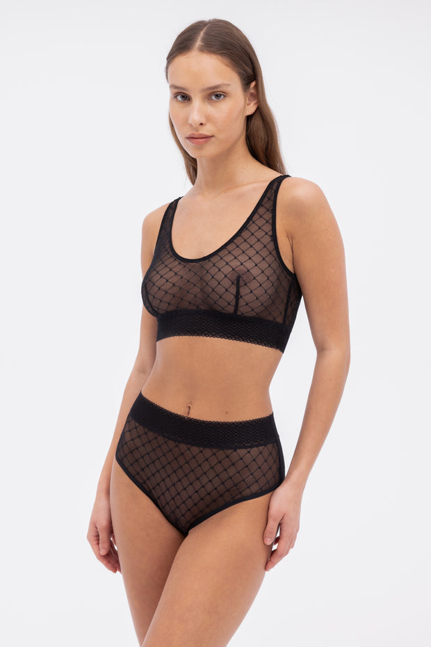 Cosmo Sporty Bralette | Black