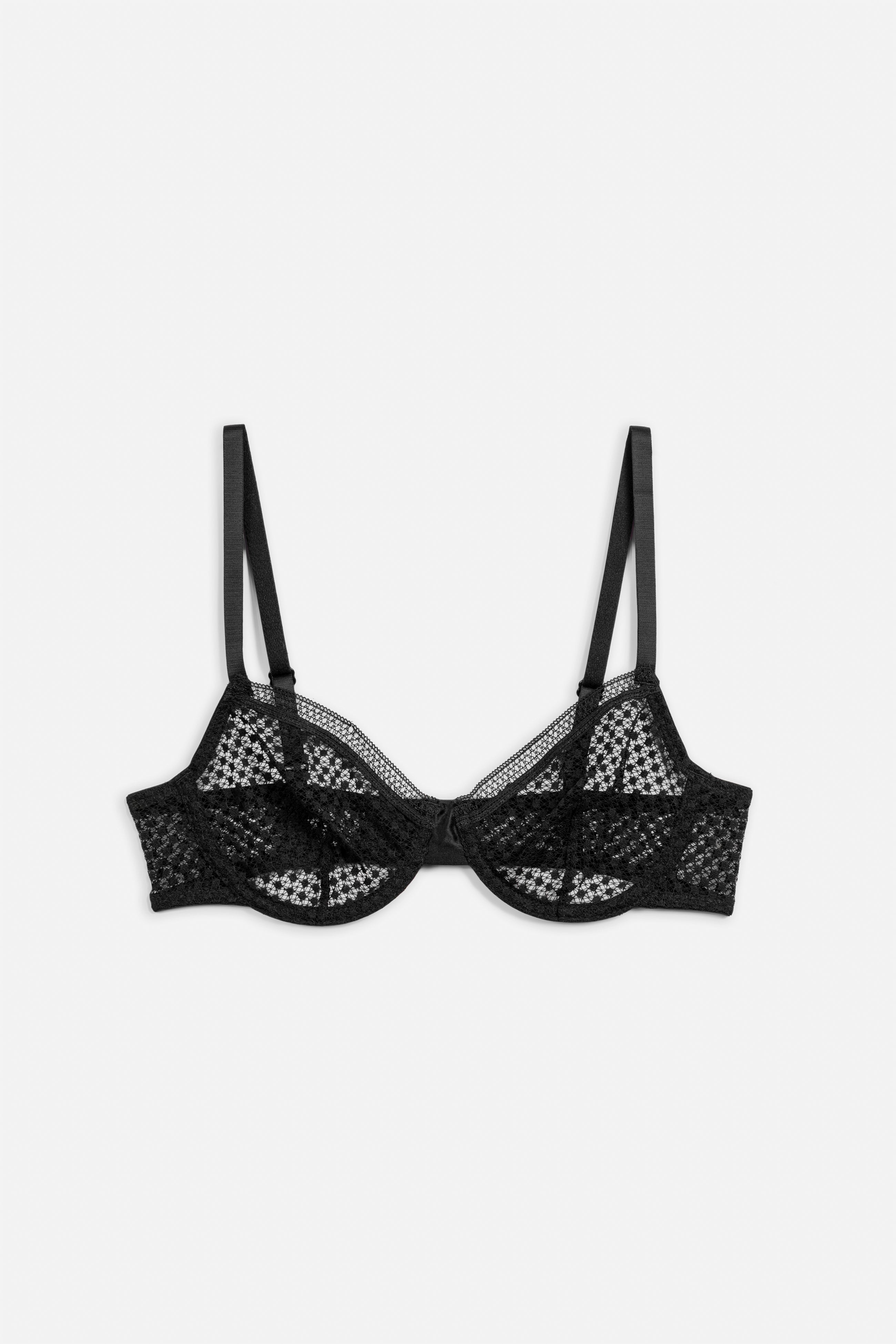 Bella Underwire Bra | Black