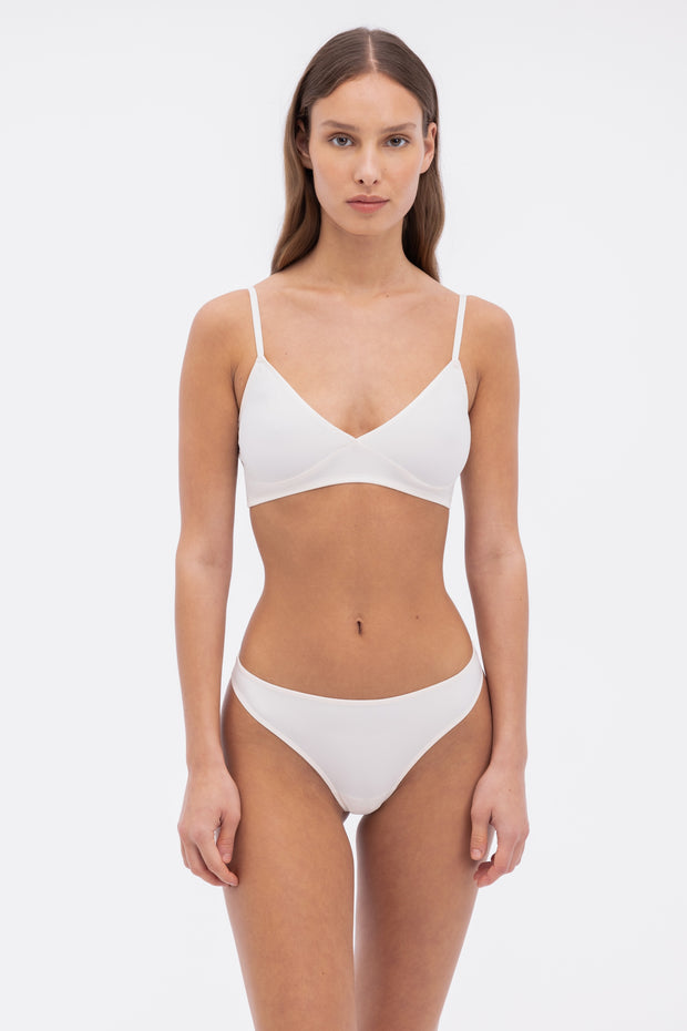 Nano Minimal Soft Triangle Bra | Plaster