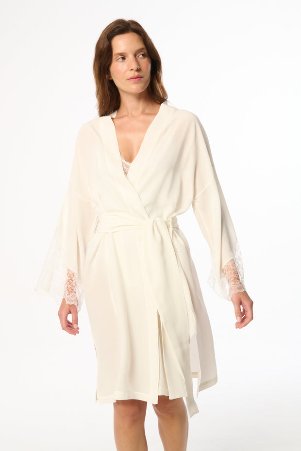 Jasmine Robe | Ivory