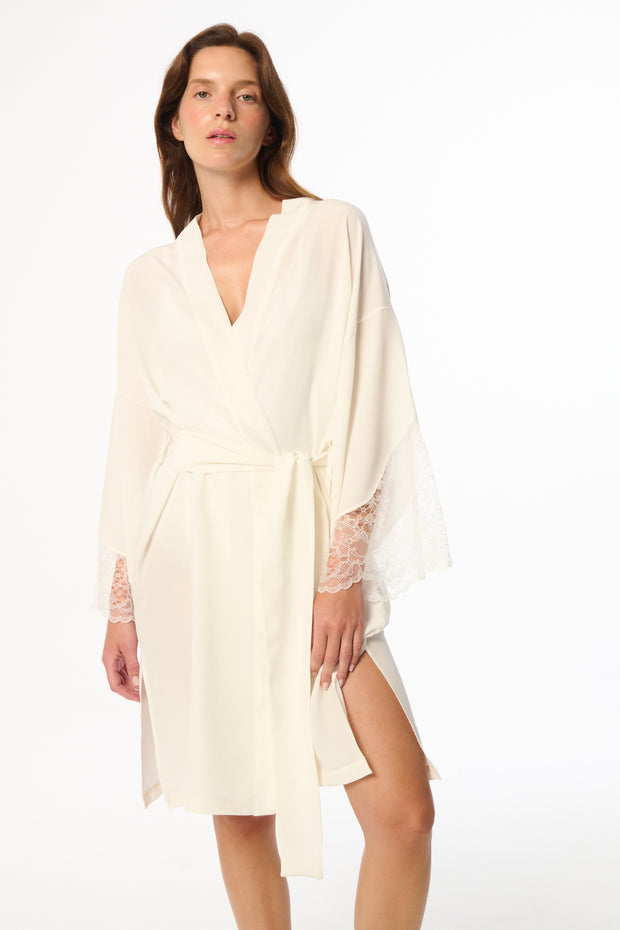 Jasmine Robe | Ivory