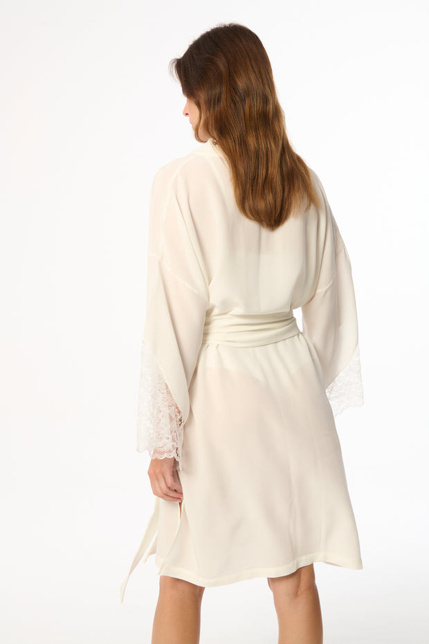 Jasmine Robe | Ivory