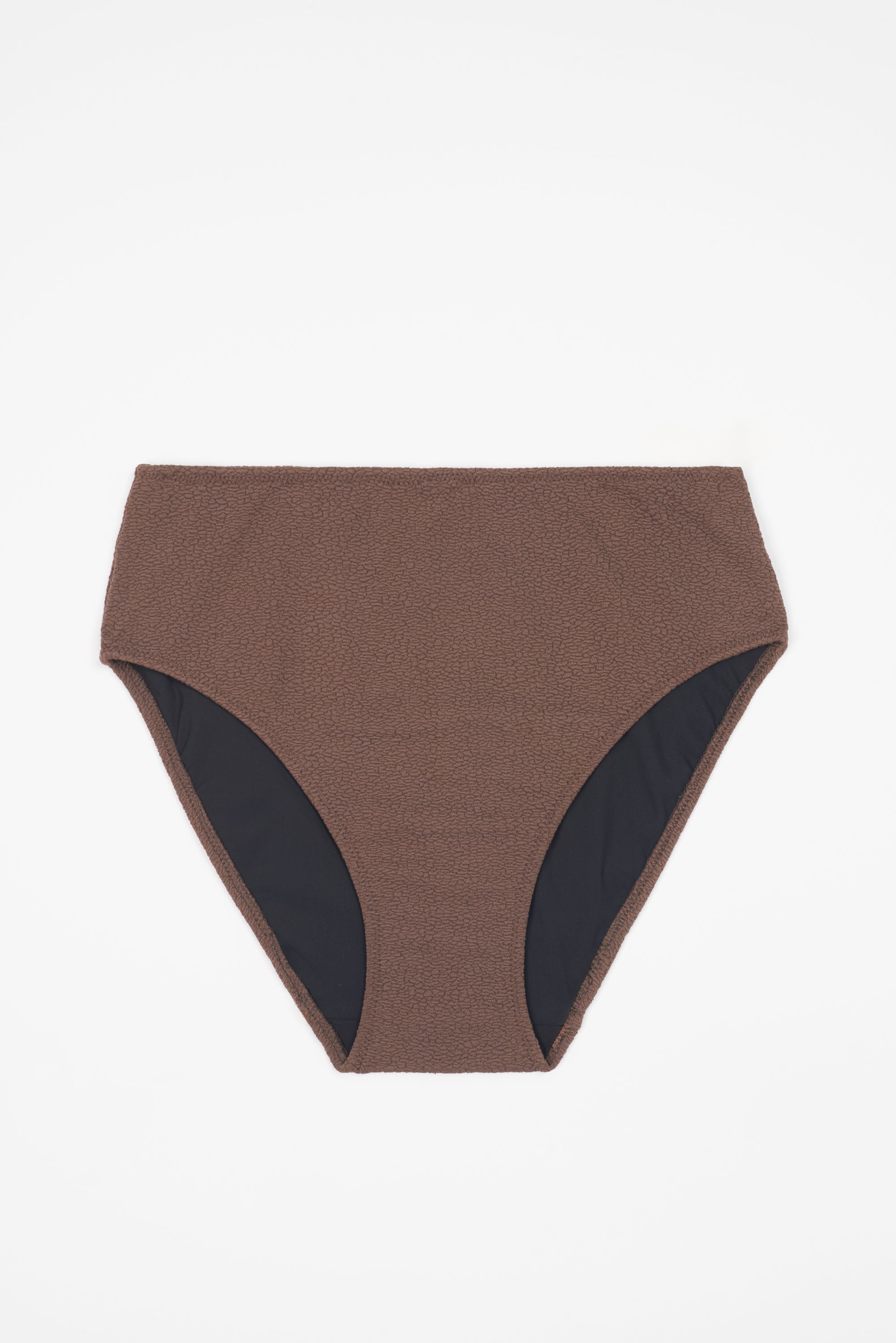 Boucle High Waist Bottom | Choco