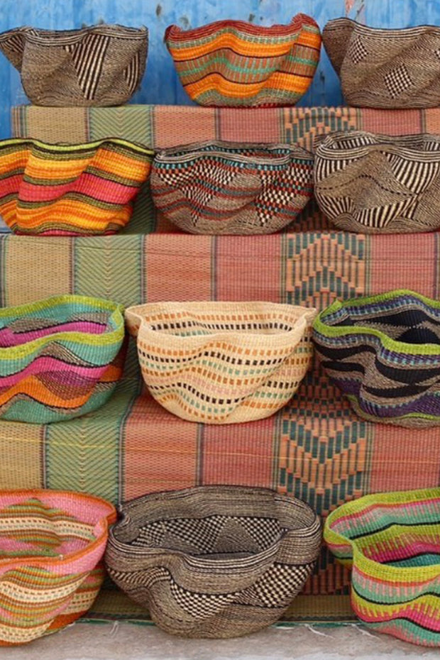 Pakurigo Wave Basket Pastel by Baba Tree